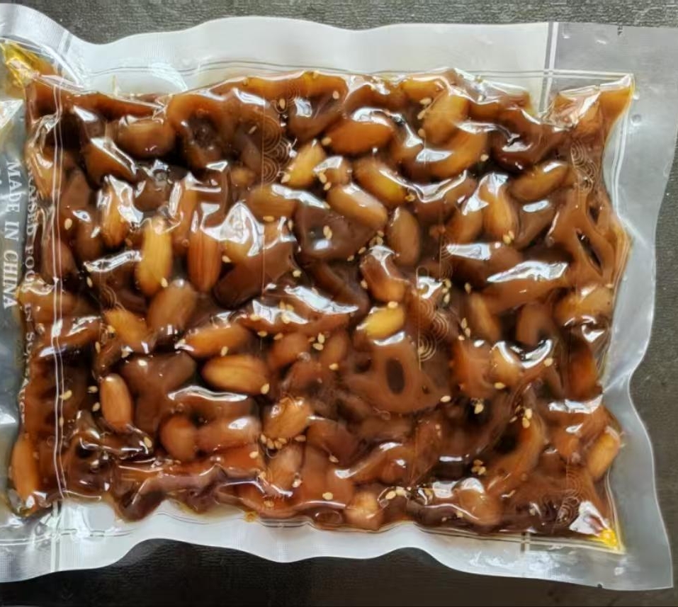 酱藕粒花生연근땅콩조림